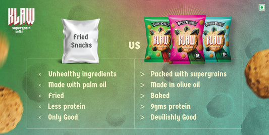 Why Roasted and Baked Snacks Are Better Than Fried Ones