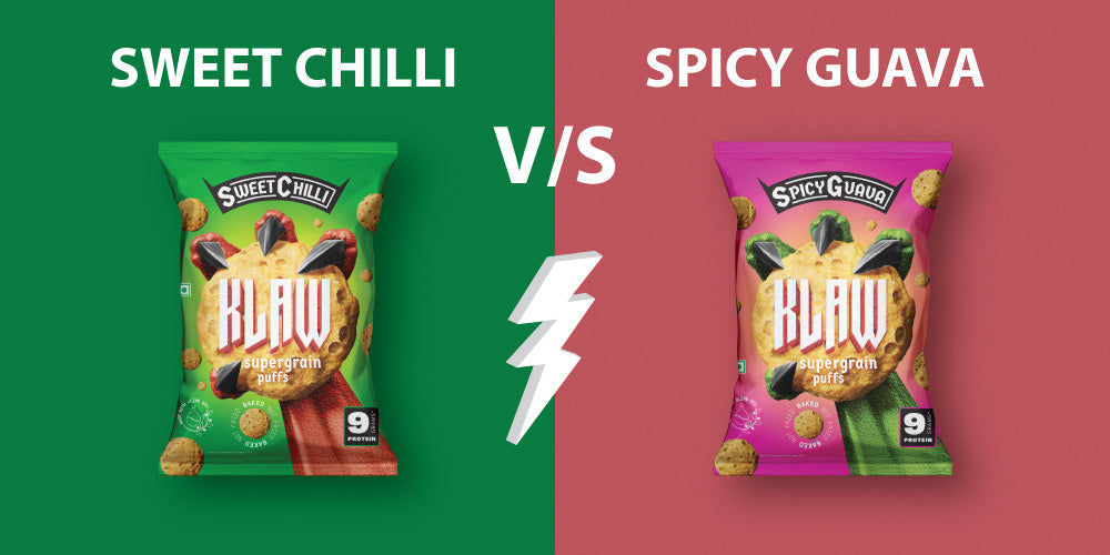 Sweet Chilli vs Spicy Guava: Which Klaw Snack Is Your Favourite?