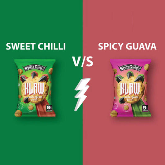 Sweet Chilli vs Spicy Guava: Which Klaw Snack Is Your Favourite?