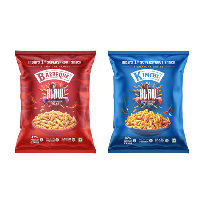 KLAW Barbeque & Kimchi Signature Combo - Pack of 2