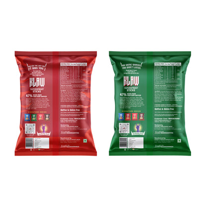 KLAW Barbeque & Wasabi Signature Combo - Pack of 2