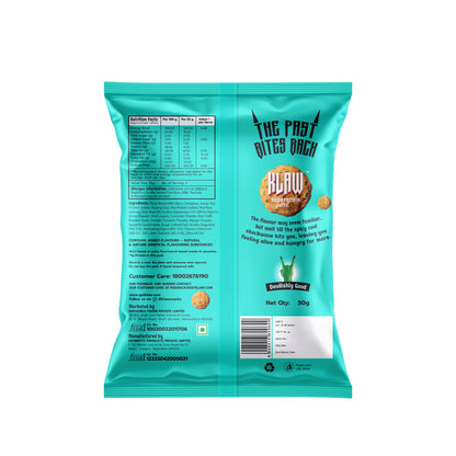 Klaw Pundina Blast Supergrain Puffs | Baked Not Fried | High Protein | Made with Olive Oil I 50g