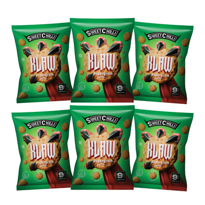 KLAW Sweet Chilli Puffs Combo - Pack of 6