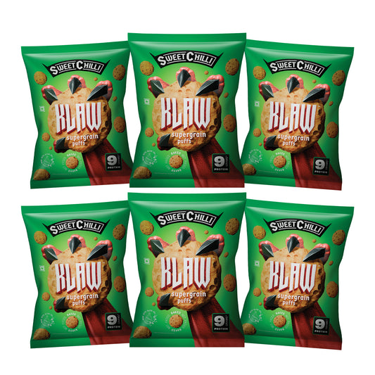 KLAW Sweet Chilli Puffs Combo - Pack of 6