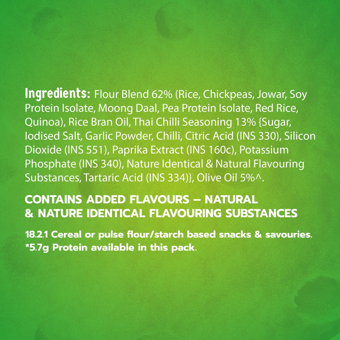 Klaw Sweet Chilli Supergrain Puffs | Baked Not Fried | High Protein | Made with Olive Oil | 32 Grams