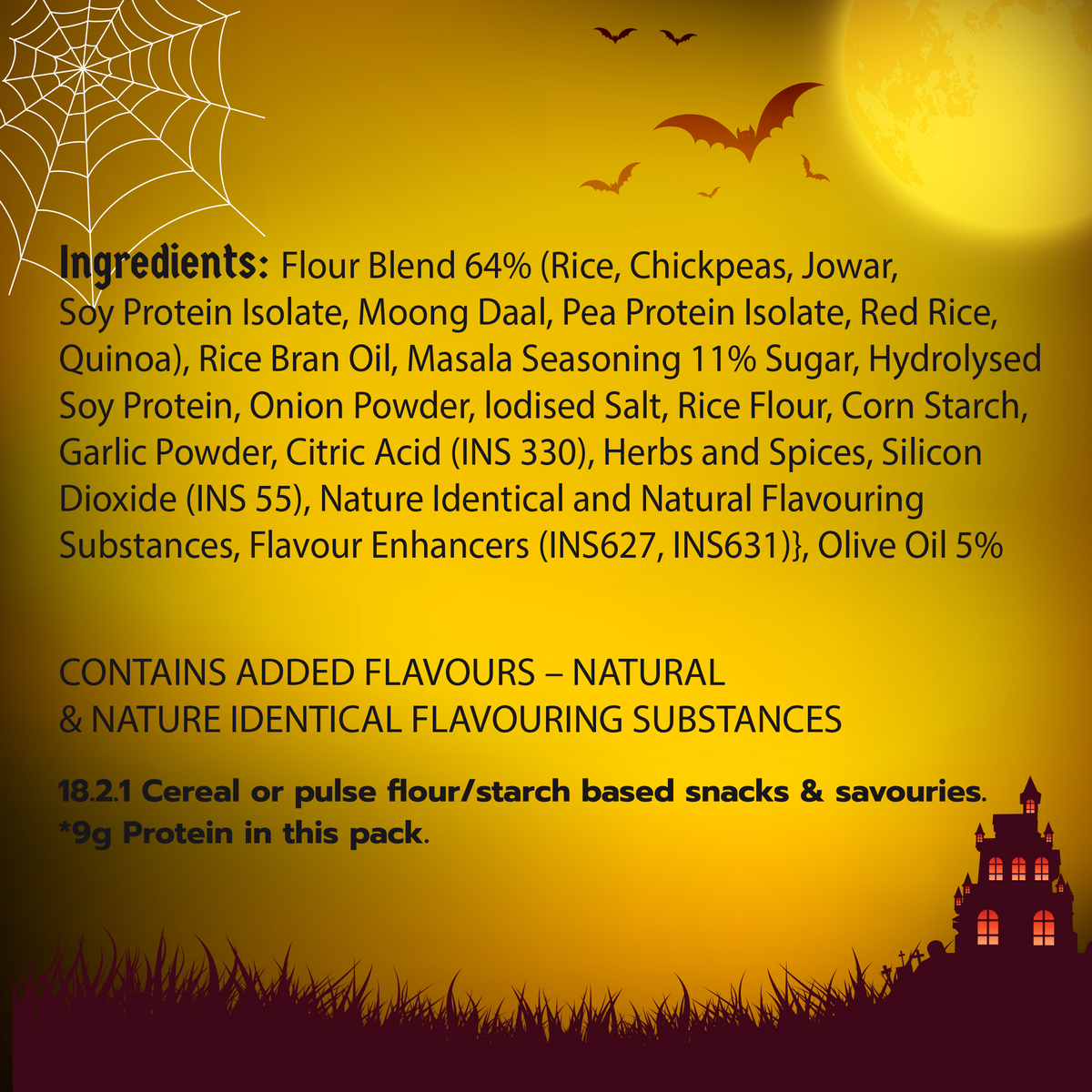 Klaw Masala Memory Supergrain Puffs | Baked Not Fried | High Protein | Made with Olive Oil I 50g
