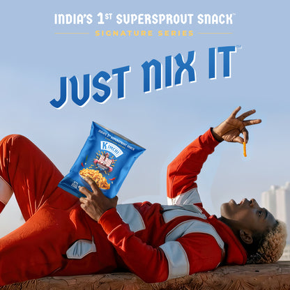 Klaw Kimchi Supersprout Sticks | Baked Not Fried | High Protein | 47% Sprouted Moong & Jowar