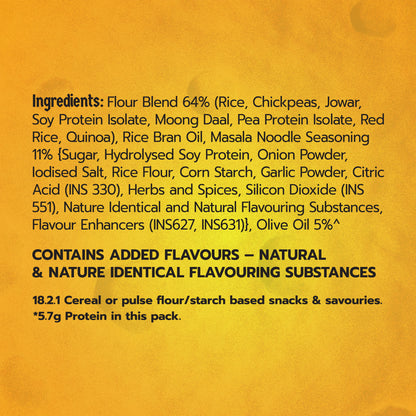 Klaw Masala Memory Supergrain Puffs | Baked Not Fried | High Protein | Made with Olive Oil I 32g
