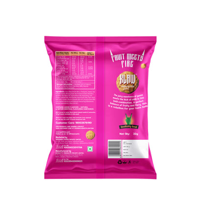 Klaw Spicy Guava Supergrain Puffs | Baked Not Fried | High Protein | Made with Olive Oil I 32g