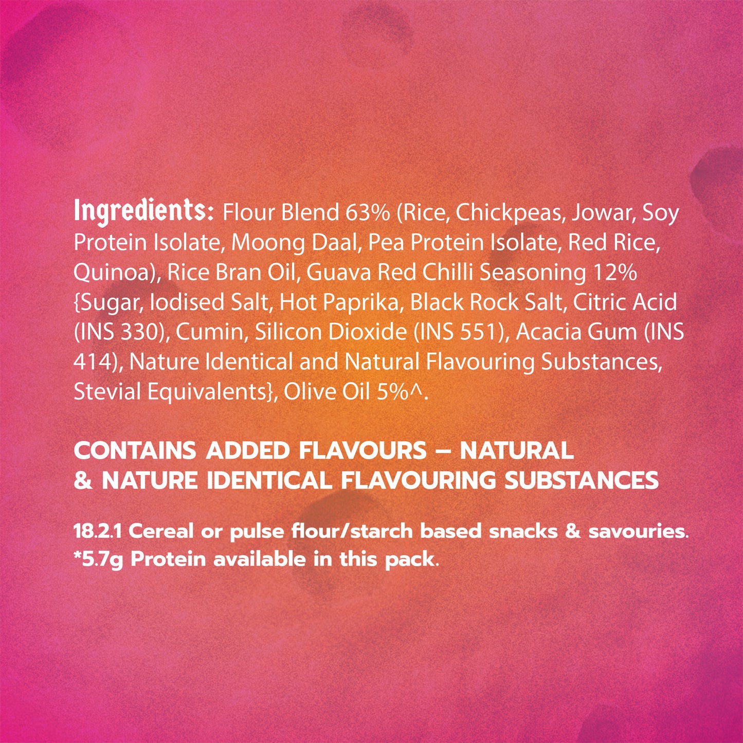 Klaw Spicy Guava Supergrain Puffs | Baked Not Fried | High Protein | Made with Olive Oil I 32g