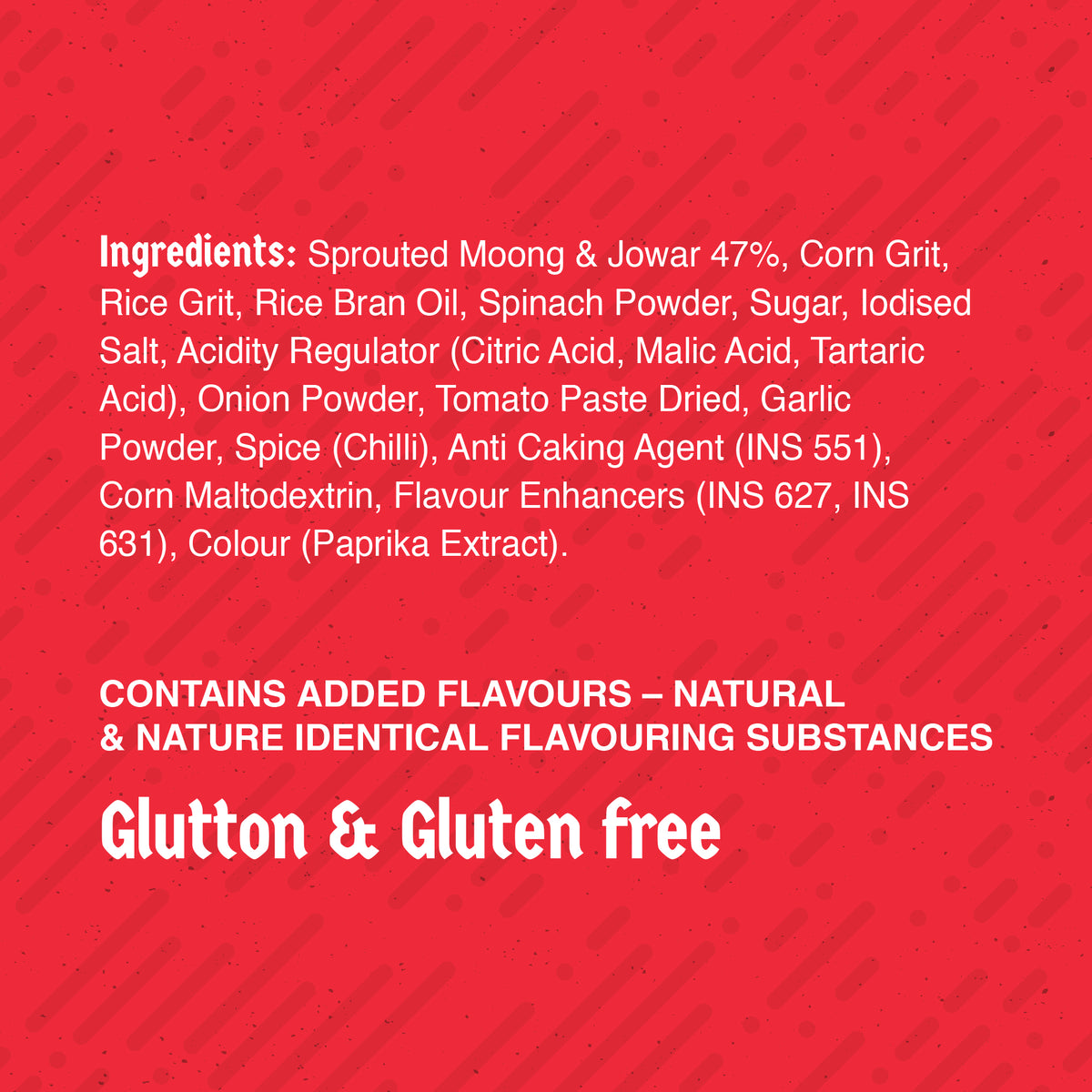 Klaw Sun-Dried Tomato & Basil Supersprout Sticks | Baked Not Fried | High Protein | 47% Sprouted Moong & Jowar