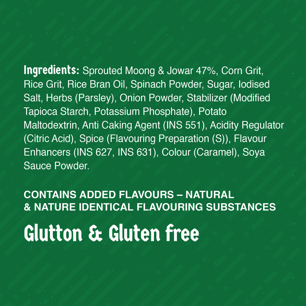 Klaw Wasabi Supersprout Sticks | Baked Not Fried | High Protein | 47% Sprouted Moong & Jowar